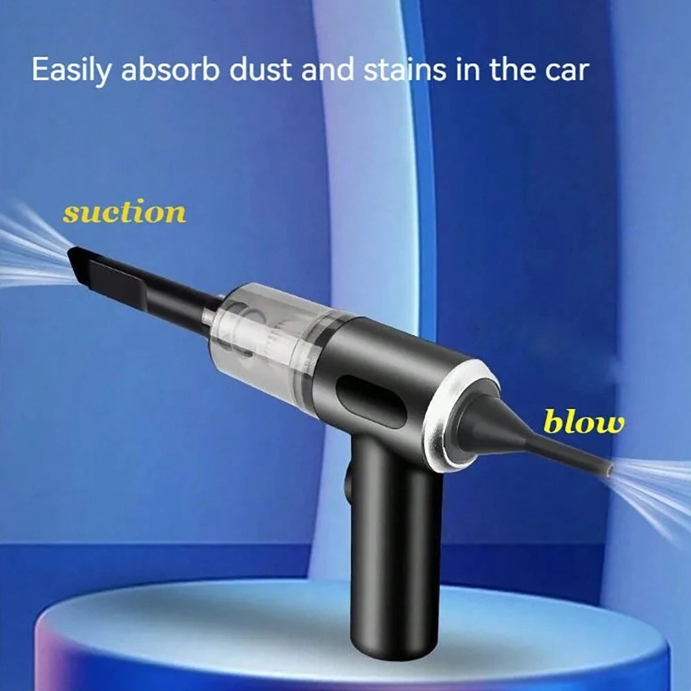 Teglex 3-in-1 Portable Vacuum Cleaner | USB Rechargeable | Car & Home