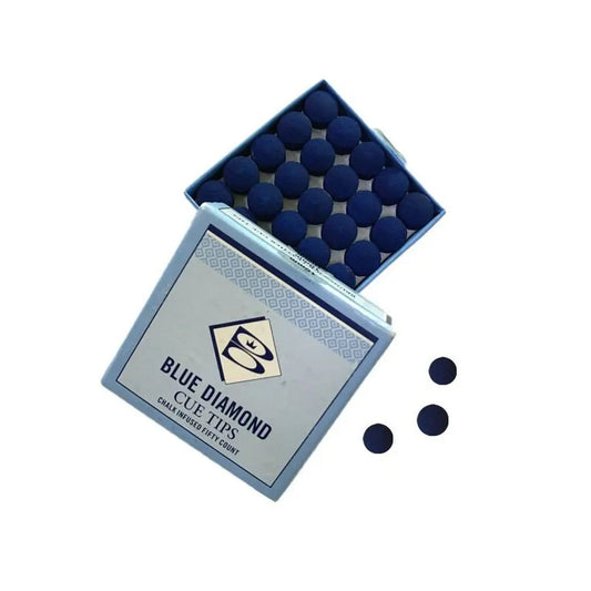 BRUNSWICK Blue Diamond Snooker Billiard Pool Cue Tip 10mm/11mm/13mm