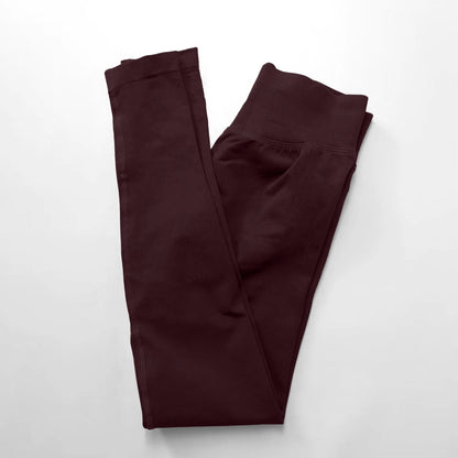 NCLAGEN Impact Leggings Damen Nahtlose Sport Yoga Hosen Niedrig Gerippter Bund Fitnessstudio Kleidung Fitness Workout Leggings Scrunch Butt Strumpfhose