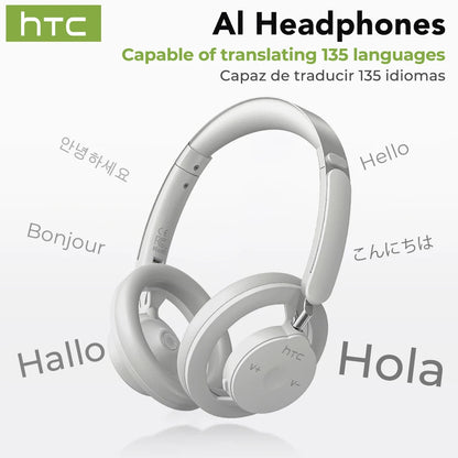HTC HP06 Bluetooth V6.0 kabellose Open-Ear Kopfhörer faltbar druckvoller Bass Headset für PC Laptop Handy TV leicht hohl luftig