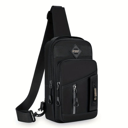 New Men Shoulder Bags Chest Bag Multifuncional Crossbody Bags Travel Sling Bag
