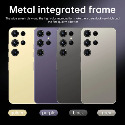 S24 Pro,Smartphone Android,6.8 inch,4GB RAM+128GB ROM,5000mAh,13+24MP,Mobile phone,Google Play,Dual SIM,Cellphones