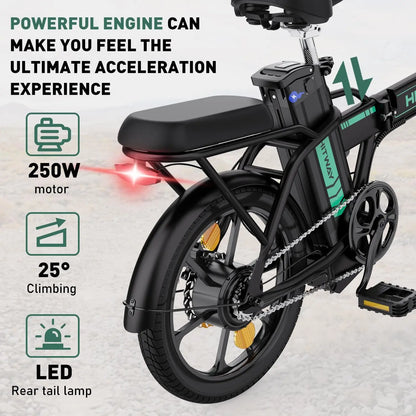 Foldable Electric Bike 36V 10.4Ah For The City Ride