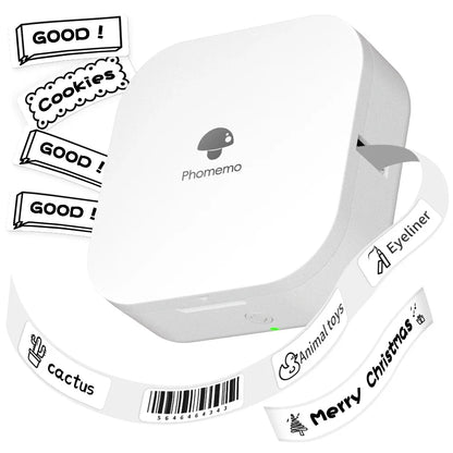 Phomemo Q30 Etikettendrucker Mini Drucker Taschen-Thermoetikettendrucker Kabelloser Aufkleber Drucker Tragbarer Taschenetikettendrucker Verschiedenes Etikettenpapier