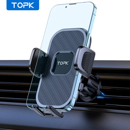 TOPK Car Phone Holder Gravity Stand - Air Vent Mount