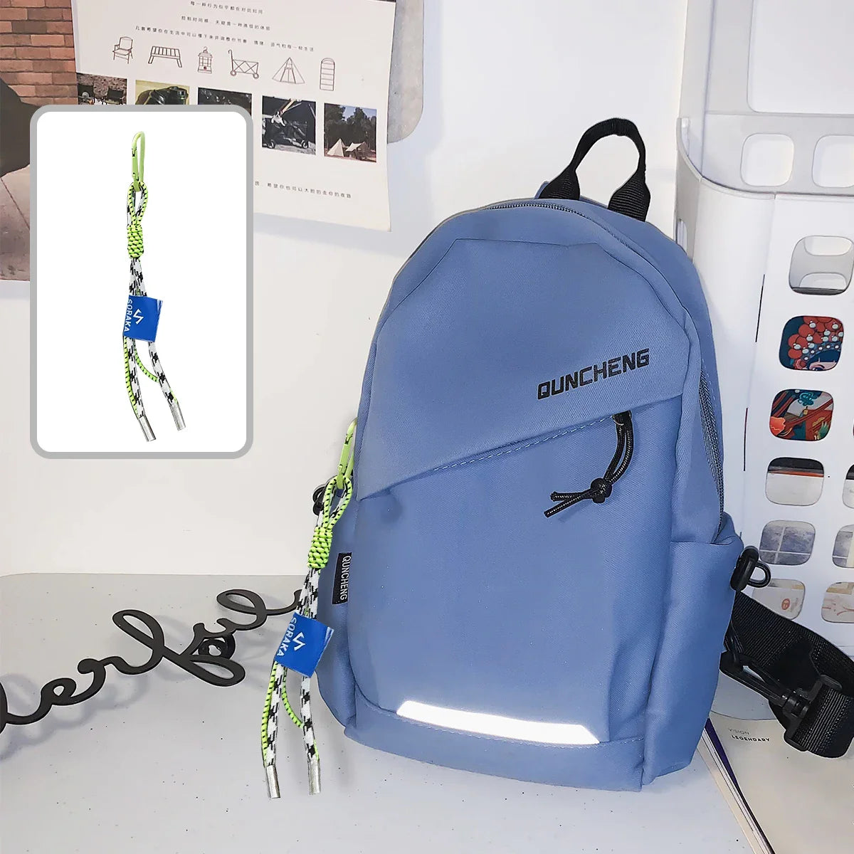 Lightweight Crossbody Chest Bag for Cycling & Outdoor Sports