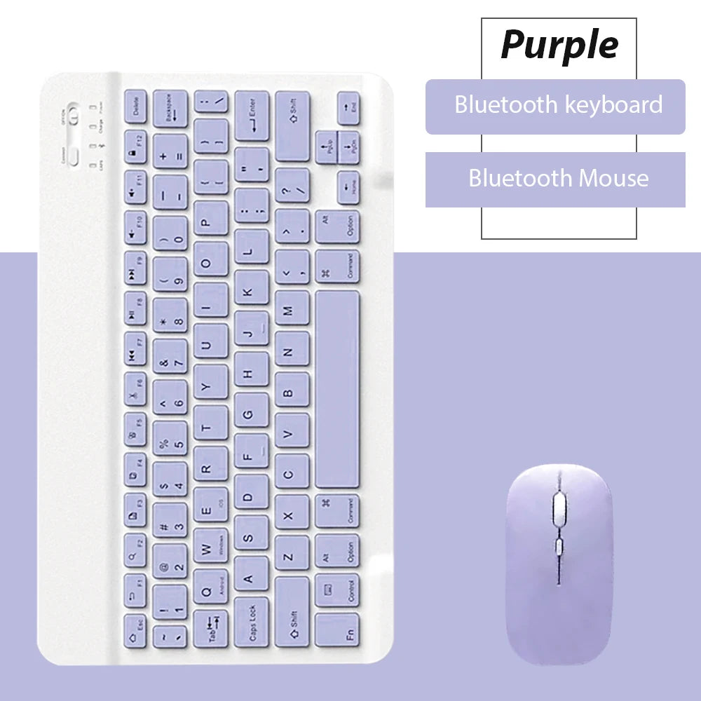 Mini Bluetooth Keyboard & Mouse for iPad Tablet Phone