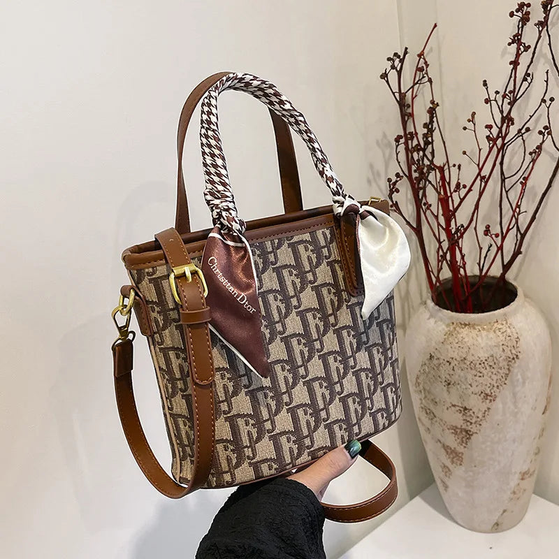 Fashionable Women's Handbag With Elegant Leather Detailing, Popular Style By Famous Designer For Special Occasions