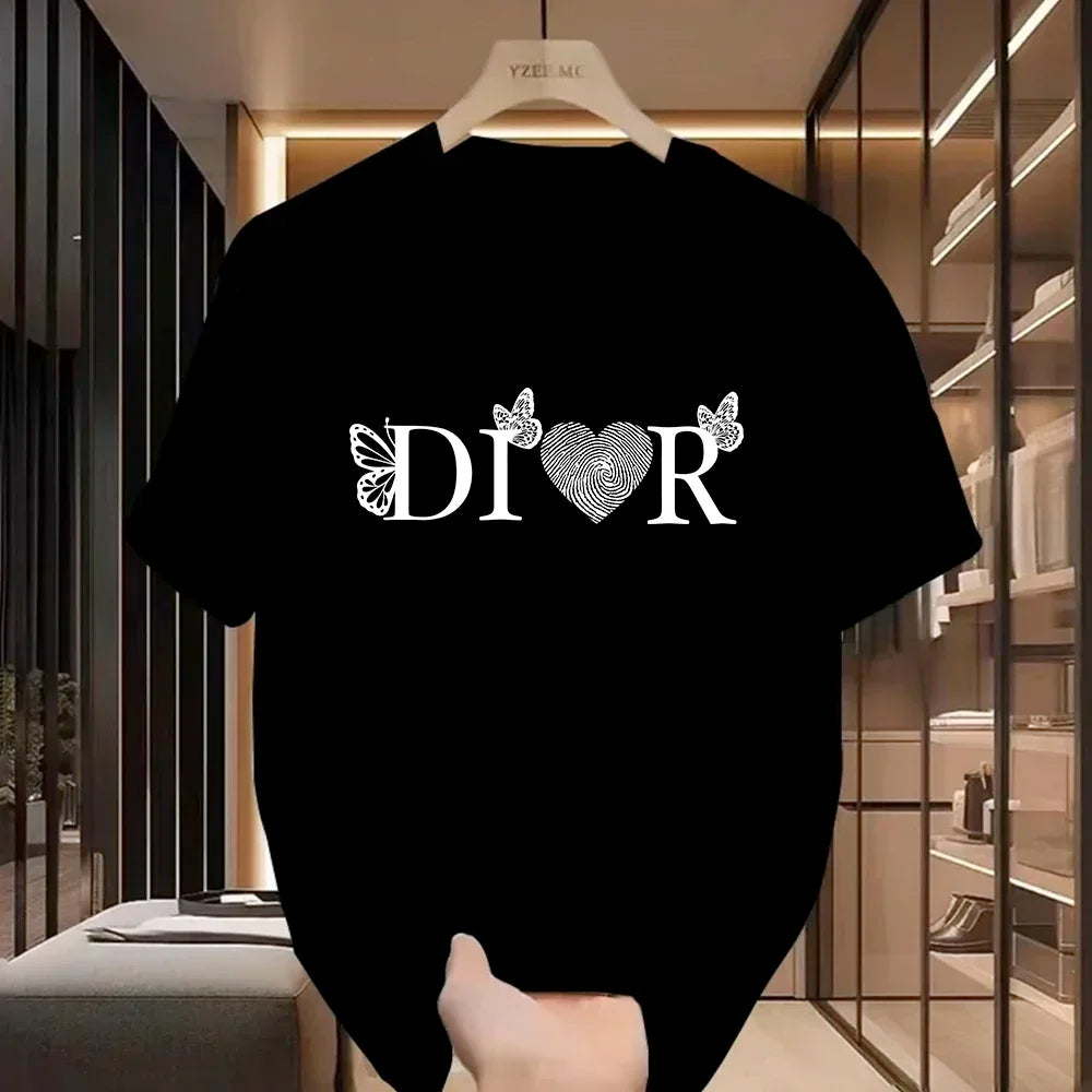 Designer Ladies Luxury Tees Female Vintage Trendy Pullover T Shirts women clothing y2k clothes