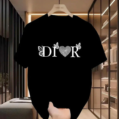 Designer Ladies Luxury Tees Female Vintage Trendy Pullover T Shirts women clothing y2k clothes