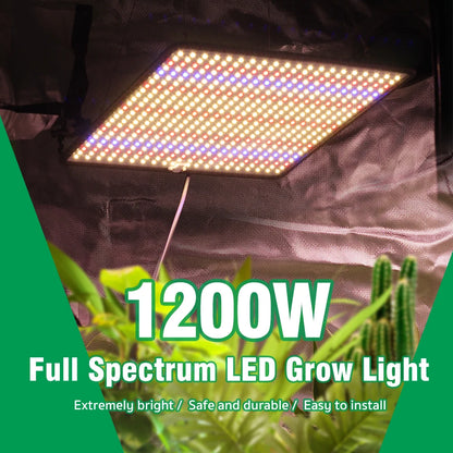LED-Pflanzenlampe Vollspektrum Phyto Lampe AC85-240V 40W Für Indoor Growzelt Pflanzenwachstumslampe