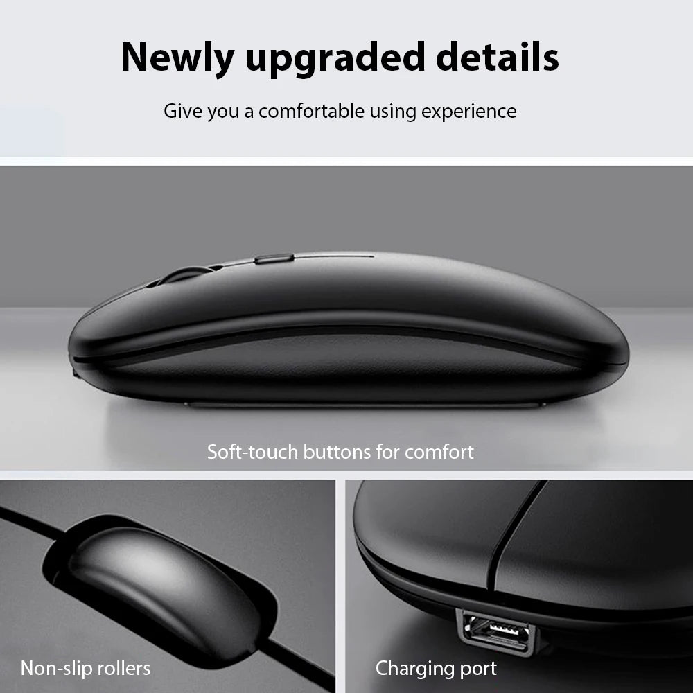Mini Bluetooth Keyboard & Mouse for iPad Tablet Phone