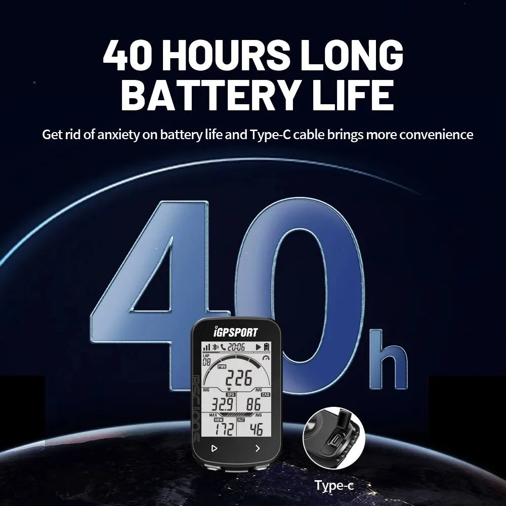 GPS Bike Computer IGPSPORT BSC100S Cycle Wireless Speedometer Bicycle Digital Stopwatch Cycling Odometer Cycling Computer