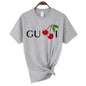 High Quality Women's T Shirt Letter Printed Daily Blouse Tops Summer Classic Style Short Sleeve Female Harajuku Y2K Tee