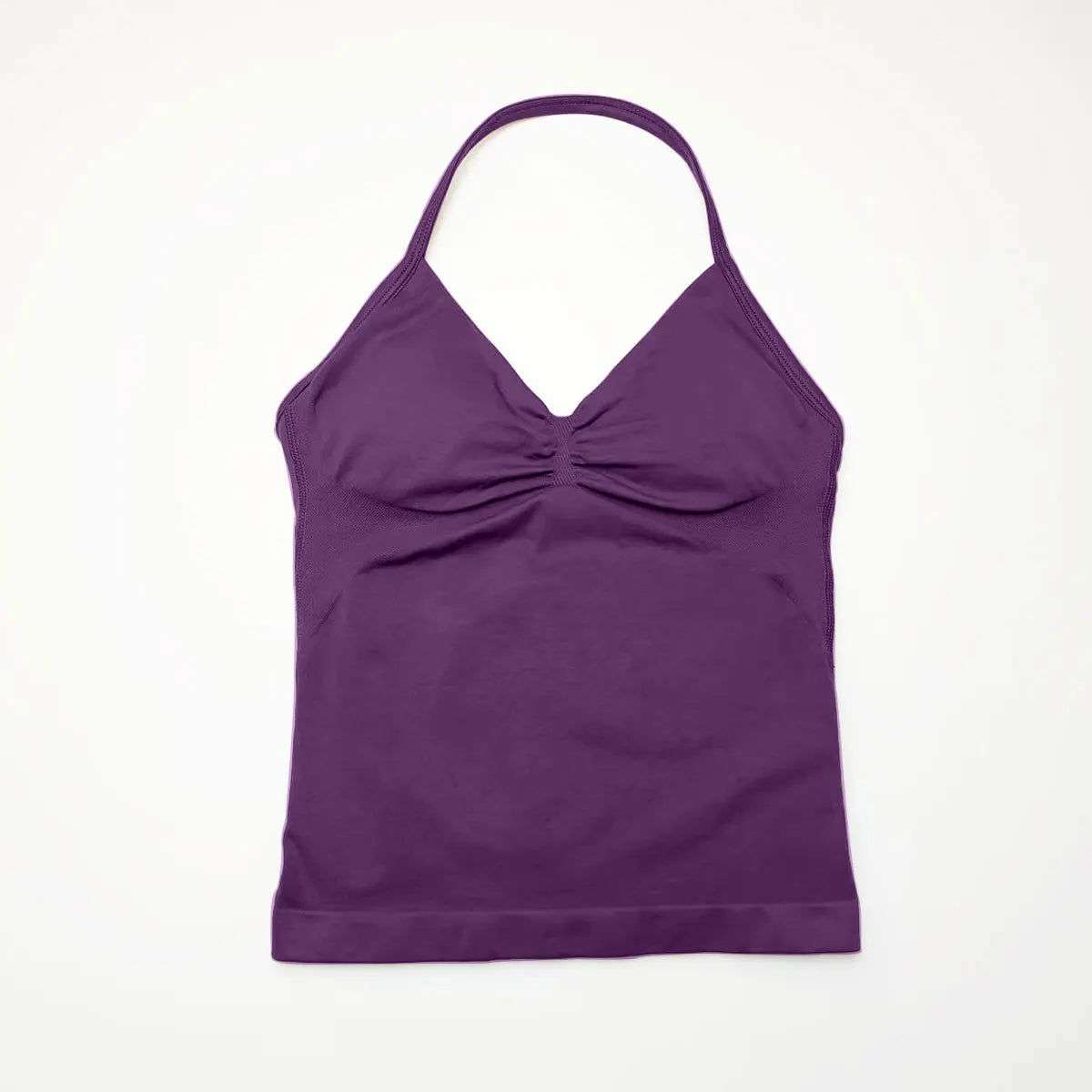 NCLAGEN Impact Longline Trägertop Sport Yoga Weste Damen Fitness Tank Top Gym Schöner offener Rücken BH Laufen Workout Neckholder
