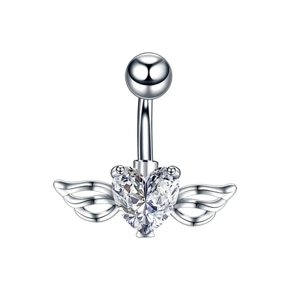 1Pc Surgical Steel Belly Button Ring Navel Nombril Piercing CZ Belly Ring Sexy Women Belly Piercing Body Jewelry Ombligo 14G