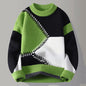Pullover Herren 2025 Winter Buchstabenmuster dicker Pullover Herren Studenten Jugend Pullover Herbst Herren Wollpullover komplett