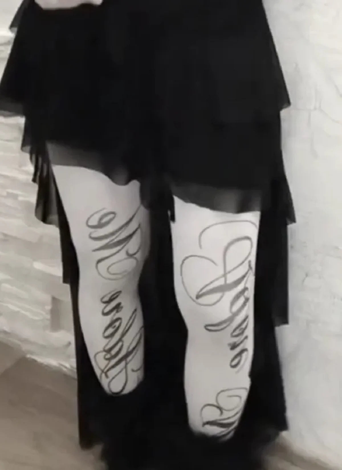 2000s Classic Y2K Style Cute Printed Jumpsuits for Women Japanese Sweet Kawaii Slim Sockings Lolita Thigh High Socks Emo Gilrs