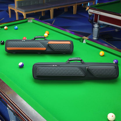 1/2 Portable Pool Cue Case Snooker Pool Cue Bag Oxford Cloth Lightweight Soft Billiard Cue Stick Storage Pouch Sport Accessories