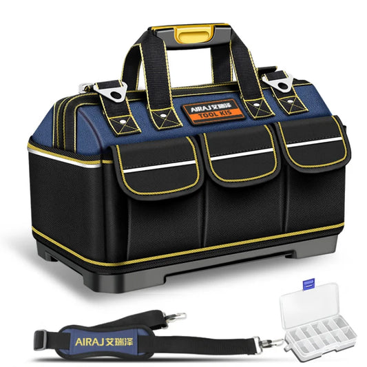 AIRAJ Multifunktionale Werkzeugtaschen 1680D Oxford-Gewebe Elektrikertaschen Wasserdicht und verschleißfest Hochleistungs-Aufbewahrungstaschen