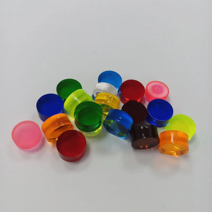 14mm Acrylic Pool Cue Tips 6pcs – Jump & Break Billiard