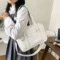 Japanischer Stil JK Tasche Damen High School Schüler Uniform Tasche PU Leder Umhängetasche Damen Einfache Handtaschen Umhängetaschen Itabag