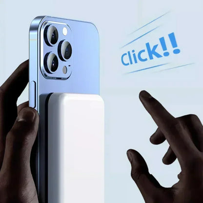 Magnetic Wireless Power Bank – MagSafe Fast Charging