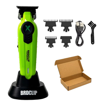 BRDCLIP FA1T Green Hair Trimmer | Barber Clipper