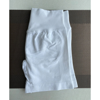 Women's Shark Bite Yoga Shorts | Gym Running Cycling Bike Leggings
