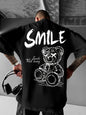 Men's Teddy Bear Print T-Shirt | Breathable Summer Top