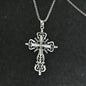 European And American Fashion Personality Retro Gothic Cross Necklace For Men And Women Street Hip-Hop Trendsetters Versatile Pe