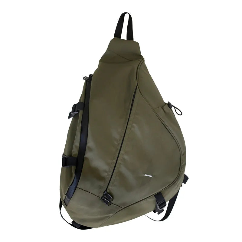 Große Capaci Fitn Menger Tasche Knödel Umhängetasche für Herren und Studenten Original Funktionalität Eleganz Nylon Material