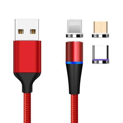 Magnetic Phone Charging Cable 3 In 1 Multi Function 3A Fast Charging Android For Phone Xiaomi Samsung Typec Cable Huawei 5A Fast