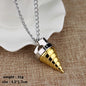 Anime Tengen Toppa Gurren-Lagann Necklaces Simon Ganman Spiral Pendant Necklace For Women Men Hold Accessories Jewelry Decor