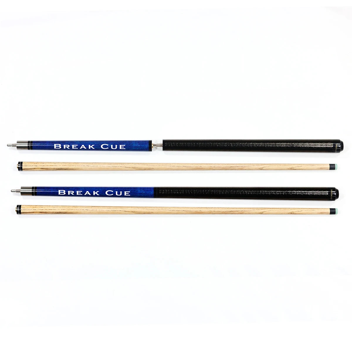 Eschenholzschaft 3-teiliger Multifunktions Billard Jump Break Punch Pool Queue
