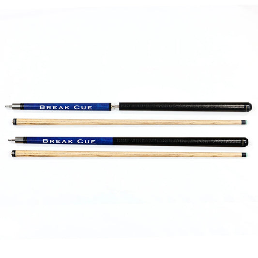 Ash Wood Shaft 3-PC Multi Functions Billiard Jump Break Pounch Pool Cue Stick