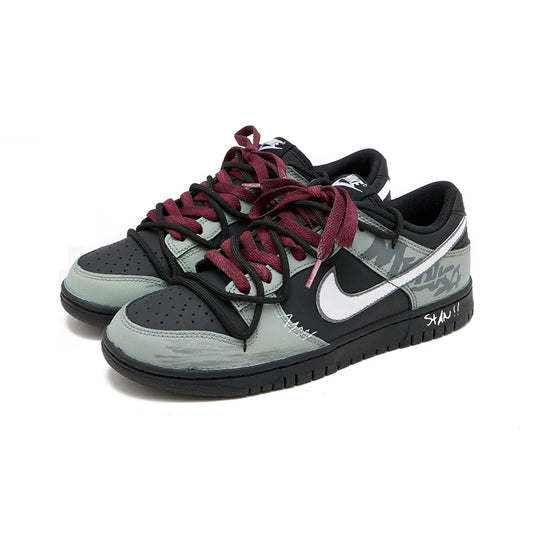Custom Nike Retro Low Top Sneakers | Breathable & Casual