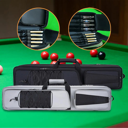 Pool Cue Case 4x5 – Shoulder Strap Billiard Carry Bag