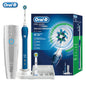 Oral B Elektrische Zahnbürste Pro 4000 3D-Reinigung Tägliche Reinigung Zähne Sichtbarer Andrucksensor 4 Modi Zahnfleischpflege Wasserdicht Wiederaufladbar