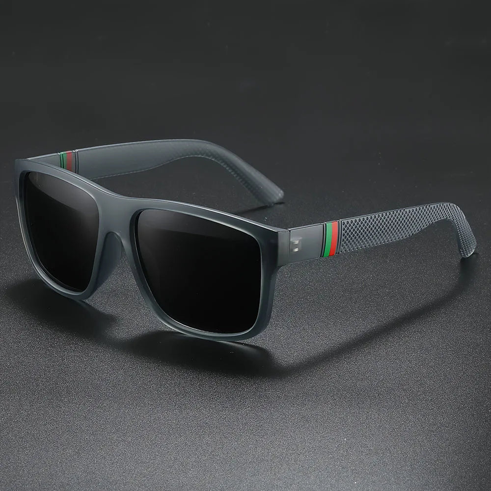 2PCS Polarized Sunglasses Brand Designer Vintage Sunglasses Man Fashionable Driving Sun Glasses Eyewear