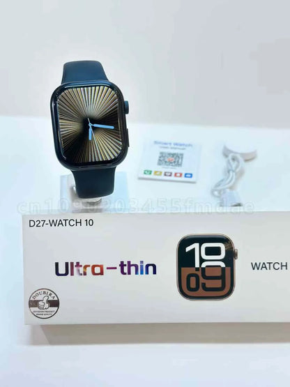 New Watch10 Series GPS Smart Watch Men Always On Display Heart Rate Body Temperature BT Call Women Waterproof Series Smartwatchs
