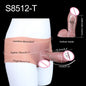SXXY Silikon Unterhosen & Boxershorts mit Penishülle Männlicher Masturbator Strap-on Hohl Dildo Sexspielzeug für Männer Frauen