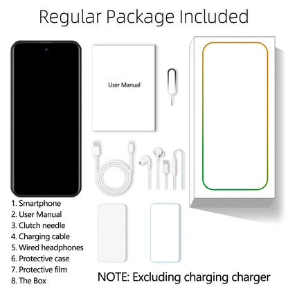 Global Version S25 Ultra Smartphone  Android,6.8 inch,12GB RAM,512GB ROM,Dual SIM,Mobile phone,Google Play Store,24+48MP,6800mAh