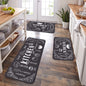 VIKAMA Non-Slip Absorbent Kitchen & Bathroom Floor Mat