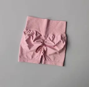 Damen-Sporthose mit Pfirsich-Po-Lifting, hoher Taille und Taillenstraffung, schlankmachende Laufhose, schnell trocknend, dreiviertel-enge Hose