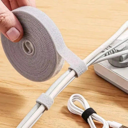 Cable Organizer Wire Winder Tape 1M/5M - Cord Ties