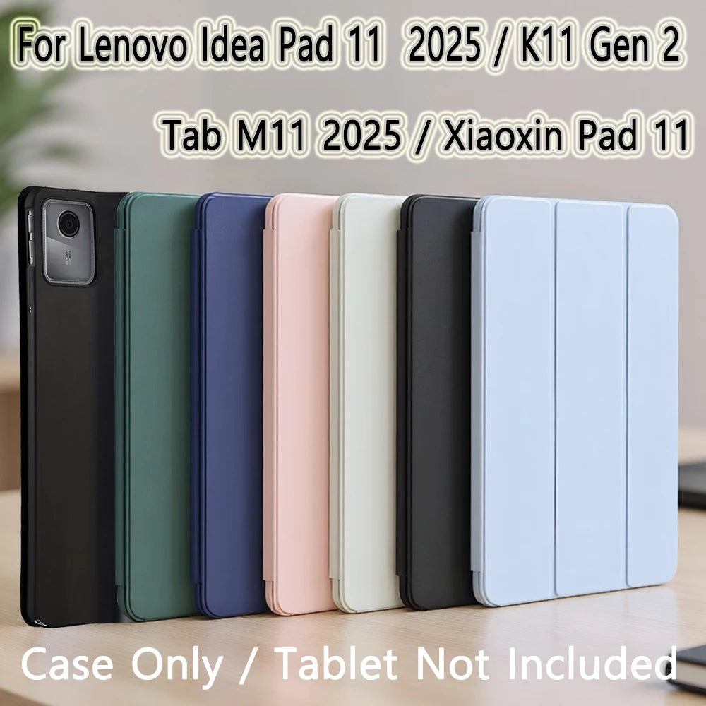 Case For Lenovo Idea Tab 11-inch 2025 / Tab M11/ Tab K11, TB-336FU TB-336ZU TB-330FU TB-331FC Magnetic Flip Smart Cover