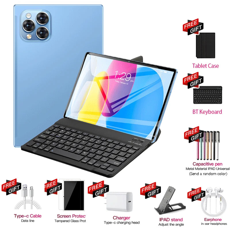 iPad Air Pro 11" Global Android 16 4K 5G Tablet