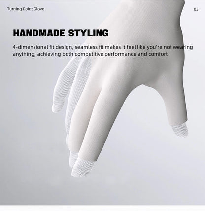 TP Billiard gloves with fingerless high-end professional Pool gloves three-finger gloves for billiard accessories