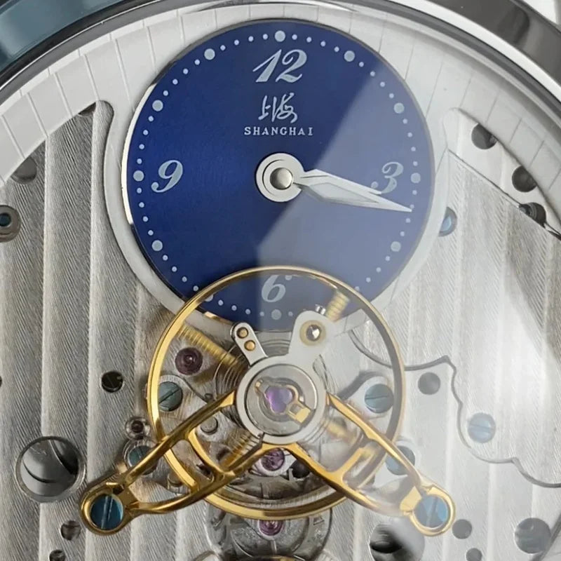 Sky Dome Series Mechanical Watch 42mm Center Flywheel Automatic Sapphire Watches